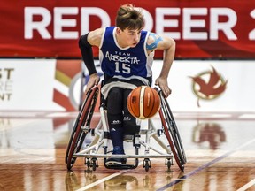 Reed De’Aeth competes at the 2019 Canada Games in Red Deer, Alta. It took decades before a real attitude shift in society when people saw more and more people with disabilities out in public, writes Gene Monin. Postmedia Network