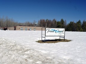 The proposed 96-bed long-term care building will sit on empty land next to the former Lady Isabelle Nursing Home, pictured in the background, in Trout Creek. The proponent behind the nursing home beds is also repurposing the Lady Isabelle building, now named Trout Creek Senior Living, into a residential home for seniors.
Rocco Frangione Photo
