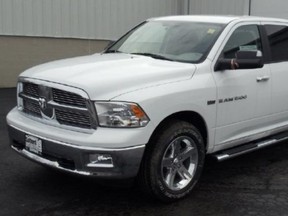 On March 10 at 6:42 a.m., the South Bruce Ontario Provincial Police (OPP) received a theft report from a residence along Concession 10 in Culross Township. Sometime between 8:30 p.m., on March 9, and 5:30 a.m., on March 10, a White Dodge Ram pick-up truck license # MILKER1 was taken. The stolen truck has a "100% Canadian Milk" sticker on the back window. SUBMITTED