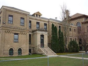 The GAOL in Portage la Prairie, now unoccupied. (supplied by Les Green)