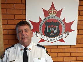 North Bay Police Insp. Dan Webber is set to retire May 31. Supplied Photo