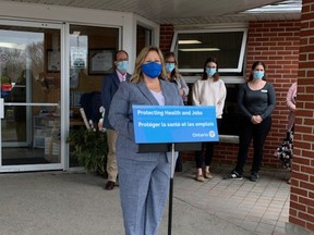 On Thursday, March 25, MPP Lisa Thompson announced that the Ontario Government will be investing in senior care outside of Braemar Centre in Wingham, which is being allocated 27 new spaces and 69 upgraded spaces. RVilla, Sepoy Manor, Tiverton Park Manor, Trillium Court, Malcolm Place and Nine Mile Villa are also among the recepients. Hannah MacLeod/Lucknow Sentinel
