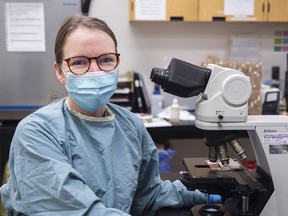 Tanis Dingle is a clinical microbiologist at Alberta Precision Laboratories and assistant professor at the University of Alberta.