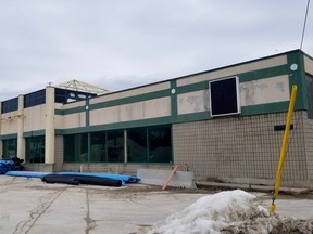 The former Foodland building could be the site of a hotel/condominium project in Wiarton, Ont. photographed Tuesday, March 16, 2021. (Scott Dunn/The Sun Times/Postmedia Network)