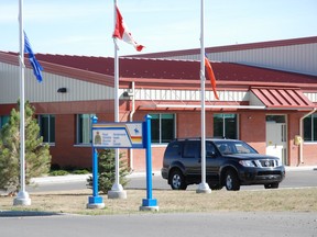 The Vulcan RCMP detachment.