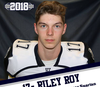 Riley Roy in his Sudbury Spartans gear