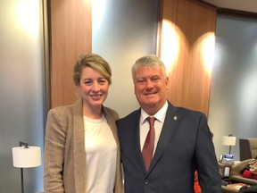 Terry Sheehan & Minister Joly