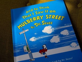 "And to Think That I Saw It on Mulberry Street" is among six Dr. Seuss books that will stop being published because of racist and insensitive imagery. File photo.