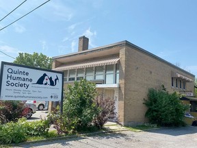The City of Quinte West has come to the rescue of the Quinte Humane Society by approving, at its Monday council meeting, an advance of a 0.78 per cent interest loan of up to a maximum of $1 million so QHS can enter into a formal agreement with the design-builder to immediately begin Phase 1 ÑÊAnimal Care and Adoption Centre. POSTMEDIA FILE