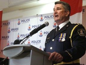City Police Chief Mike Callaghan said Thursday at a meeting of the Belleville Police Services Board staff have worked hard to find every savings possible in the 2021 operational budget. POSTMEDIA
