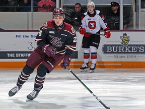 Brantford's John Parker-Jones, a member of the OHL's Peterborough Petes, will be going to the University of Windsor next season and playing for the Lancers' men's hockey team.