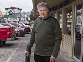 Dennis Duce, owner of The Sherwood Restaurant and Catering on Colborne St. E. in Brantford has had to dip into his retirement savings to keep his business going in its 60th year.