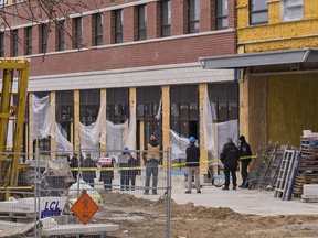 Brantford Police are investigating what appears to have been a fatal workplace accident at the One Wellington construction site in downtown Brantford early Thursday afternoon.