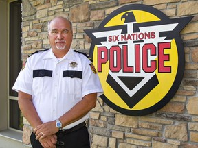 Darren Montour is police chief on Six Nations of the Grand River.