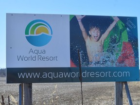 Site of the proposed Aquaworld development on Merwin Lane in the Township of Augusta.