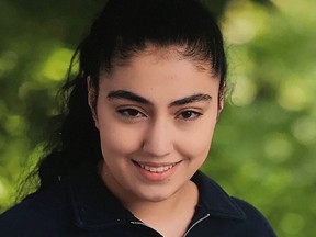 Ursuline College student Victoria Frias has been awarded the Catholic Principals' Council of Ontario Student Scholarship. Handout