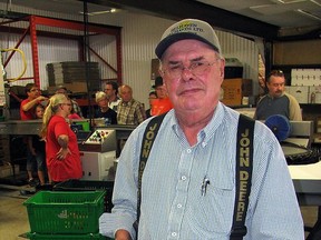 Hector Delanghe, the owner of Delhaven Orchards near Cedar Springs, was recognized earlier this month as an honorary life member of the Canadian Horticultural Council during the organization's 99th annual general meeting, which was held virtually. The file photograph is from 2013. Peter Epp/Chatham This Week