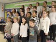 Starting Monday, March 28, 2022 the Chatham Kiwanis Music Festival will be held virtually, with performances available to be viewed online. The file photograph shows a choir from Winston Churchill Public School performing at the festival in 2016. (File photo/Postmedia Network)