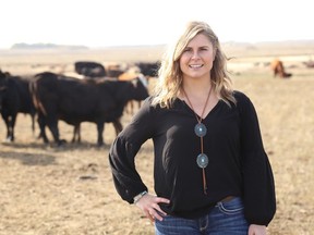 Photo of Holly Sparrow, president of the Young Cattleman’s Council. PHOTO BY SUPPLIED BY HOLLY SPARROW