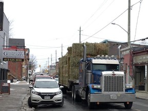 Handout Not For Resale
Heavy truck traffic makes up five per cent of all traffic that drives down Alexandria's Main Street, according to a recent environmental study. Handout/Cornwall Standard-Freeholder/Postmedia Network