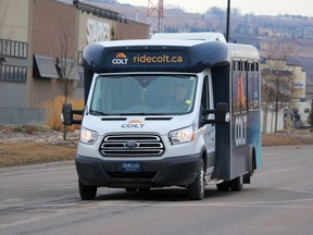 Four new fixed local COLT routes will help connect riders to regional transit. Patrick Gibson/Cochrane Times