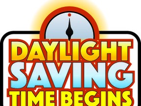 Graphics Metro Creative
On Sunday it is back to Daylight Saving Time. At 1 a.m. on Sunday, put your clocks ahead one hour.