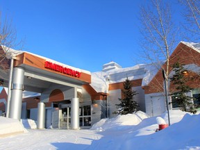 The Nunee Health Clinic, the primary health care centre in Fort Chipewyan, Alta., on Thursday February 8, 2018. Vincent McDermott/Fort McMurray Today/Postmedia Network ORG XMIT: POS1802191920198144