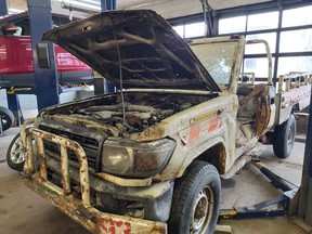 The vehicles start by being completely disassembled and cleaned inside and out, and afterwards they are inspected and rebuilt as required. Submitted