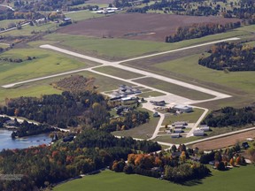 The Saugeen Municipal Airport.