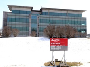 A view of the former Startek building at 100 Innovation Dr. in Kingston's east end on Wednesday.