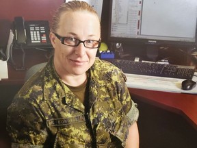 Retired Canadian Forces corporal Sherry Bordage has taken to Facebook to outline details of her sexual assault and the assault of other women in the military. (photo courtesy Sherry Bordage)  PHOTO BY SUPPLIED /Courtesy Sherry Bordage