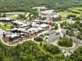 Nipissing University and Canadore College.