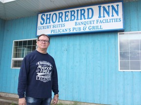 The Shorebird Inn, pictured in photo with owner Bryan Baraniski in this 2019 file photo, has been fined $14,000 for violating COVID-19 restritions.
