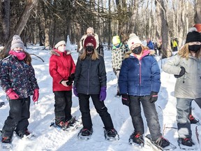 Students from the Renfrew County Catholic District School Board have had the opportunity to go snowshoeing thanks to a Jumpstart Sport Relief Fund Grant received by the board.