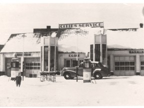 One of the 33 gas stations  listed in a 1950 Stratford directory. 
(Stratford-Perth Archives)