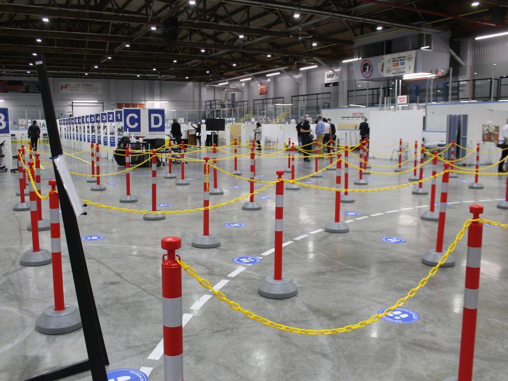 Largescale vaccine clinic inside Point Edward’s arena set to close