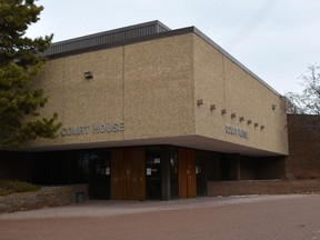 Stony Plain Provincial Court Photo by Kristine Jean, Reporter/Examiner.