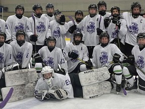 The U15AA PAC Saints-White team finished their season on March 24 and wrapped up the year with a tribute video to thank all front-line, healthcare and essential workers during the pandemic.