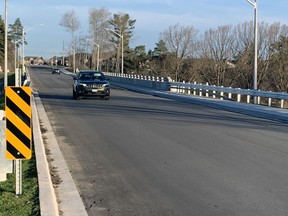 West Perth OPP promise a focus patrol on speeding drivers along the Henry Street bridge after receiving recent complaints. ANDY BADER/MITCHELL ADVOCATE