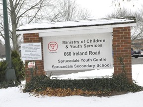 The Sprucedale Youth Centre in Simcoe is not one of the sites slated for closure by the Ministry of Children, Community and Social Services. File photo