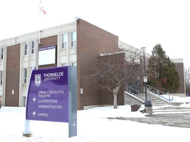 Thorneloe University located at Laurentian University campus in Sudbury, Ont. John Lappa/Sudbury Star/Postmedia Network