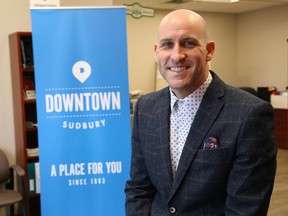 Kyle Marcus has been hired as the managing director of Downtown Sudbury BIA. John Lappa/Sudbury Star/Postmedia Network