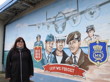 Jennifer Huard, president of Branch 564 of the Royal Canadian Legion in Sudbury, Ont., is encouraging community members to preorder meals for the legion's Good Friday fish fry on April 2, 2021. Orders can be placed on March 31 and April 1 from noon to 3 p.m. by calling 705-522-6060. The orders can be picked up curbside from noon to 7 p.m. on April 2. John Lappa/Sudbury Star/Postmedia Network