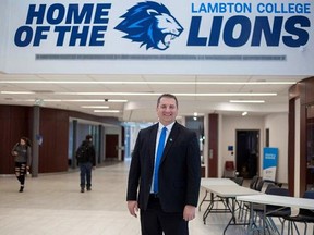 Rob Kardas, a vice-president at Lambton College, has been named its next president. Handout