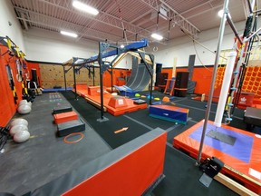 A picture of the Sarnia Super Ninja Obstacle Course Racing Club, which is located in the Lochiel Kiwanis Community Centre. Community members have set up a Go Fund Me page in order to support the gym after it was forced to close its doors when Lambton County entered the province's Grey-Lockdown Zone. Handout/Sarnia This Week