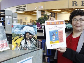 Karina Douglas-Takayesu, a reference librarian at the Timmins Public Library, is inviting everyone to participate in the online educational session where Kristin Murray, who is a health promoter at the Misiway Community Health Centre, will be talking about "7 Grandfather Teachings" as a part of the Indigenous Learning Circle.

RICHA BHOSALE/The Daily Press