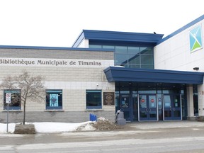 The Timmins Public Library

RICHA BHOSALE/The Daily Press