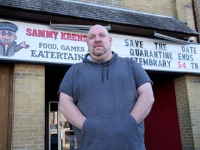 Sammy Krenshaw's is waiting for COVID-19 pandemic conditions to improve to safely reopen in Tillsonburg. When is that co-owner Keith Beres asked last spring. 'Octembrary'...maybe. (Chris Abbott/Norfolk & Tillsonburg News)