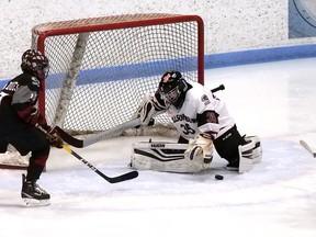 Tillsonburg's local league peewee hockey players ended their season Sunday. (Chris Abbott/Norfolk and Tillsonburg News)