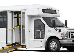 An image of what the new Cold Lake Bus will look like. PHOTO FROM CITY OF COLD LAKE